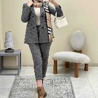 ست کت و شلوار ژاکارد