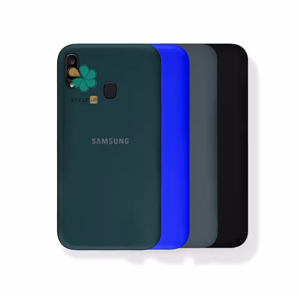 قاب گوشی سامسونگ Samsung Galaxy A20 مدل ژله ای رنگی