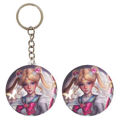 پیکسل خندالو مدل اوساگی تسوکینو انیمه سیلور مون Sailor Moon کد 17457 به همراه جاکلیدی