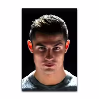 تابلو شاسی گوفی مدل کریستیانو رونالدو طرح فوتبال CR7 Cristiano Ronaldo کد PORTR32 | دنیای قاب