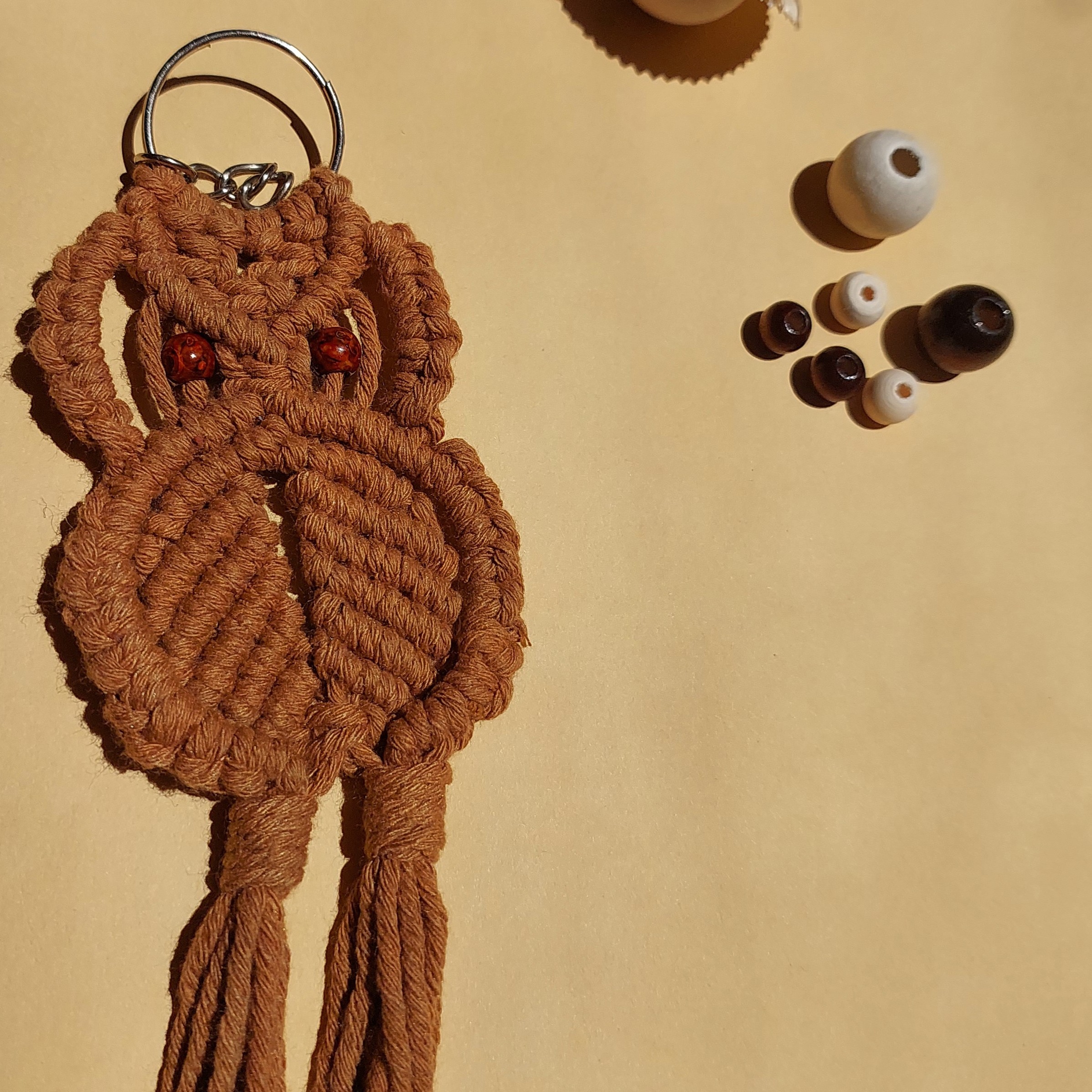 جاکلیدی و آویز  ماشین جغد 