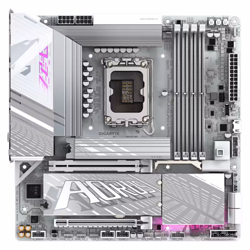 مادربرد گیگابایت مدل Z890M AORUS ELITE WIFI7 ICE
