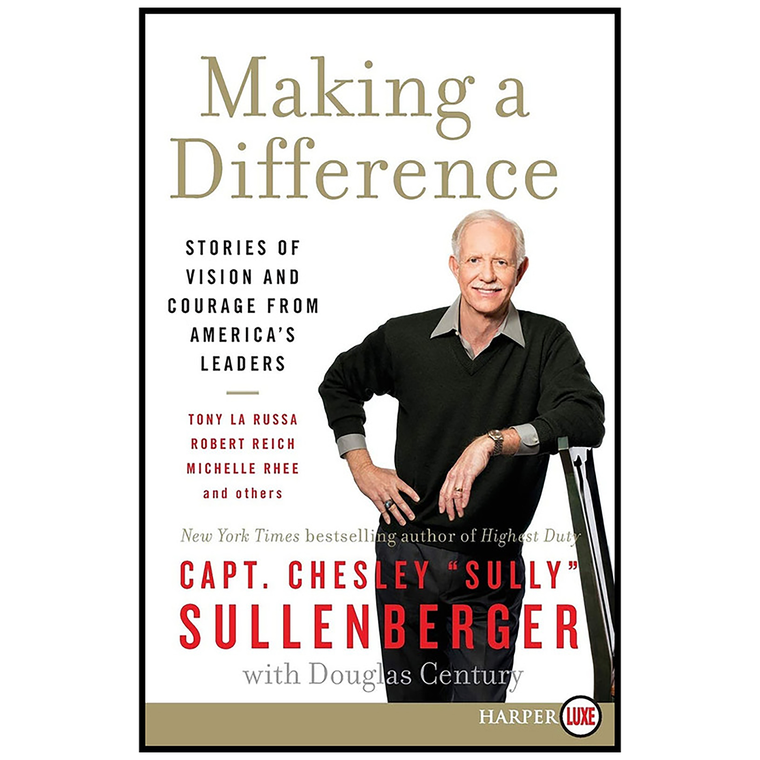 کتاب Making a Difference اثر Chesley B Sullenberger انتشارات HarperLuxe