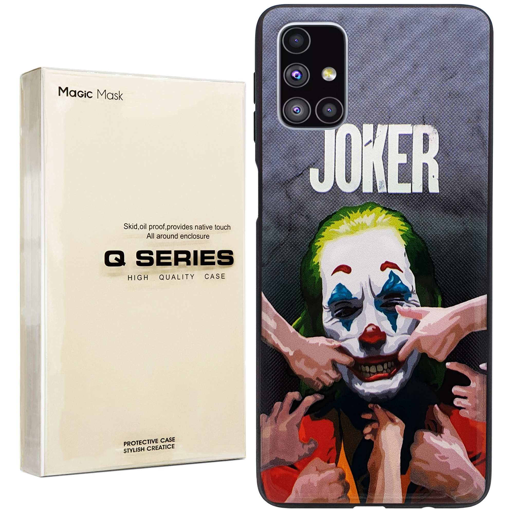 کاور مجیک مسک مدل full colour مناسب برای گوشی موبایل سامسونگ GALAXY M31S 