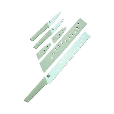 سرویس چاقو آشپزخانه 3پارچه هوهاو مدل HU0135 