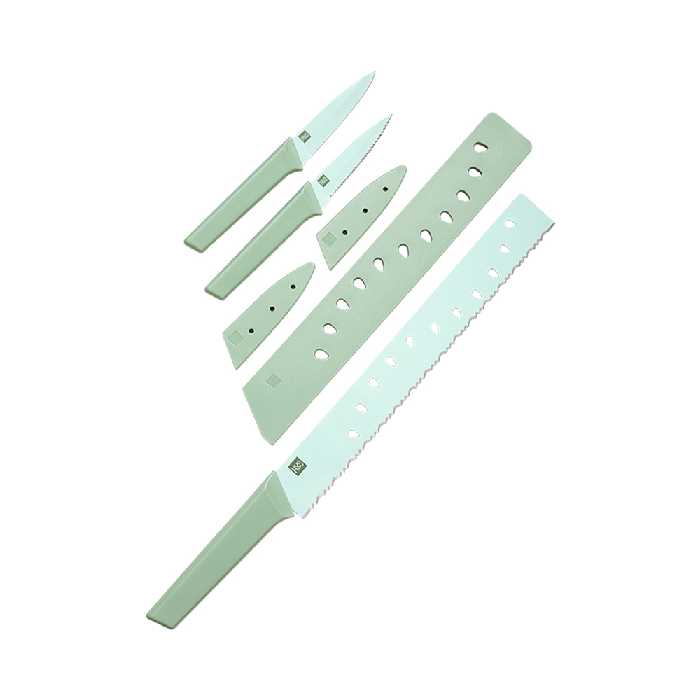 سرویس چاقو آشپزخانه 3پارچه هوهاو مدل HU0135 