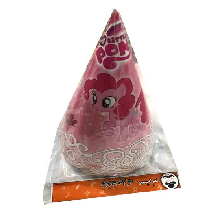 کلاه تولد مستر تم طرح پونی پلاس بسته 4 عددی