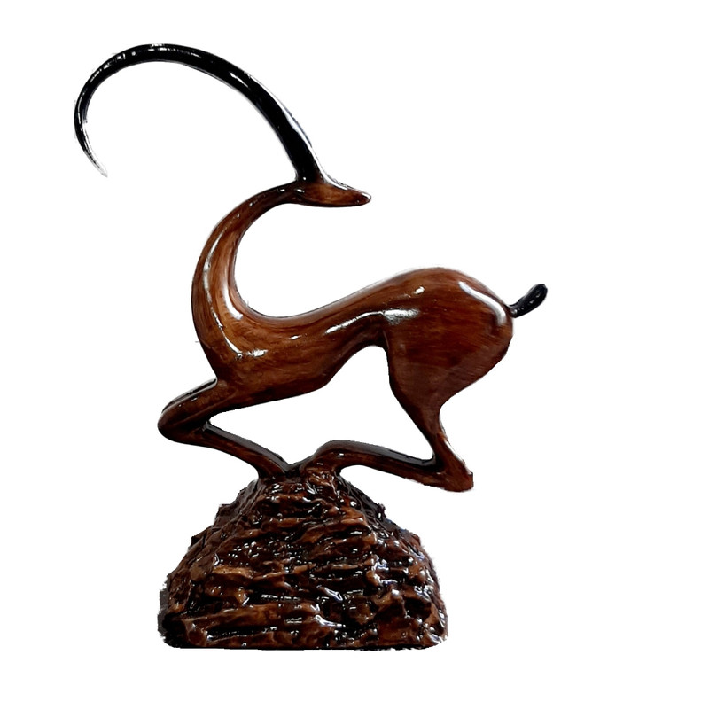 مجسمه مدل آهوی شاخدار دکوراتیو P-11