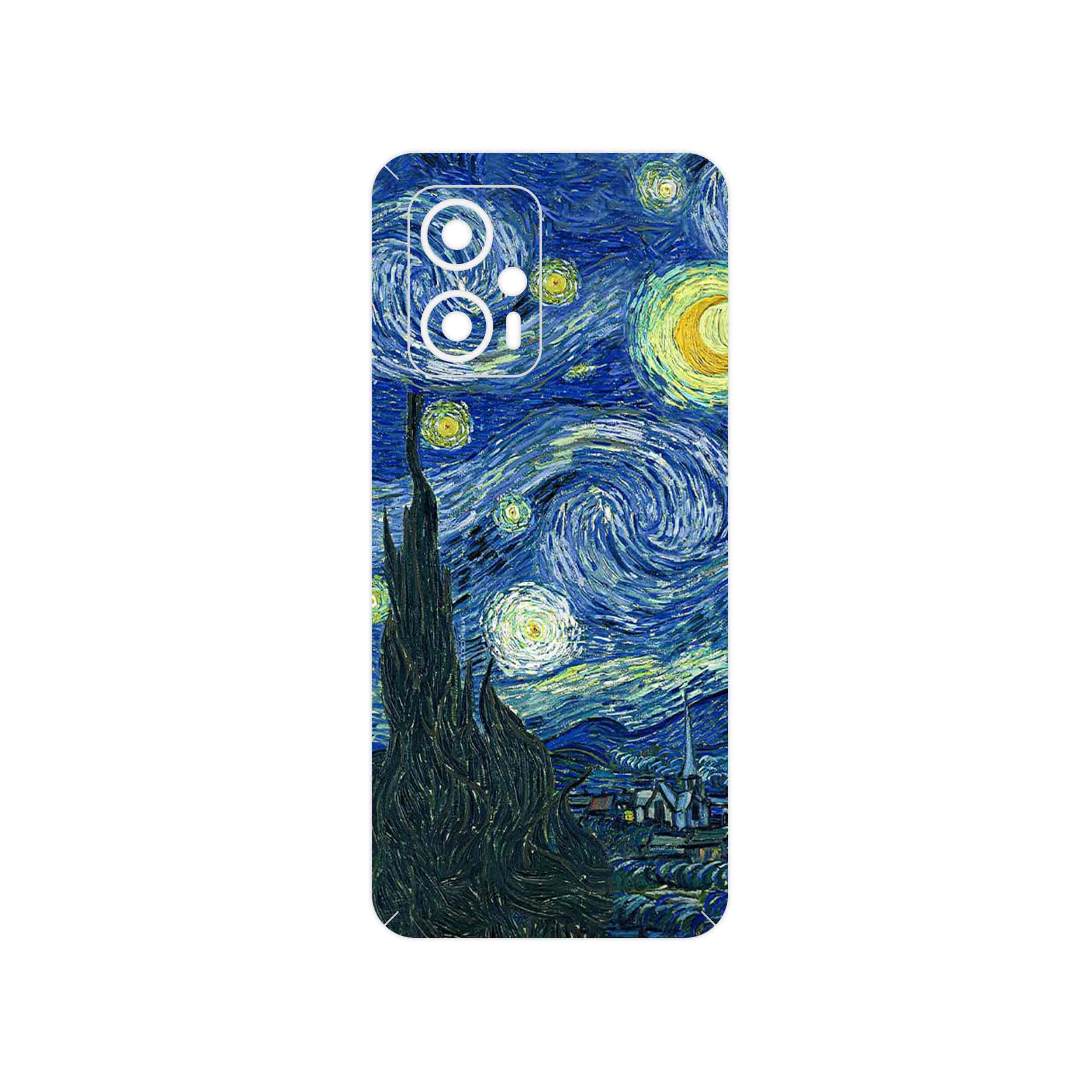 برچسب پوششی ماهوت مدل The Starry Night of van Gogh مناسب برای گوشی موبایل شیائومی Poco X4 GT