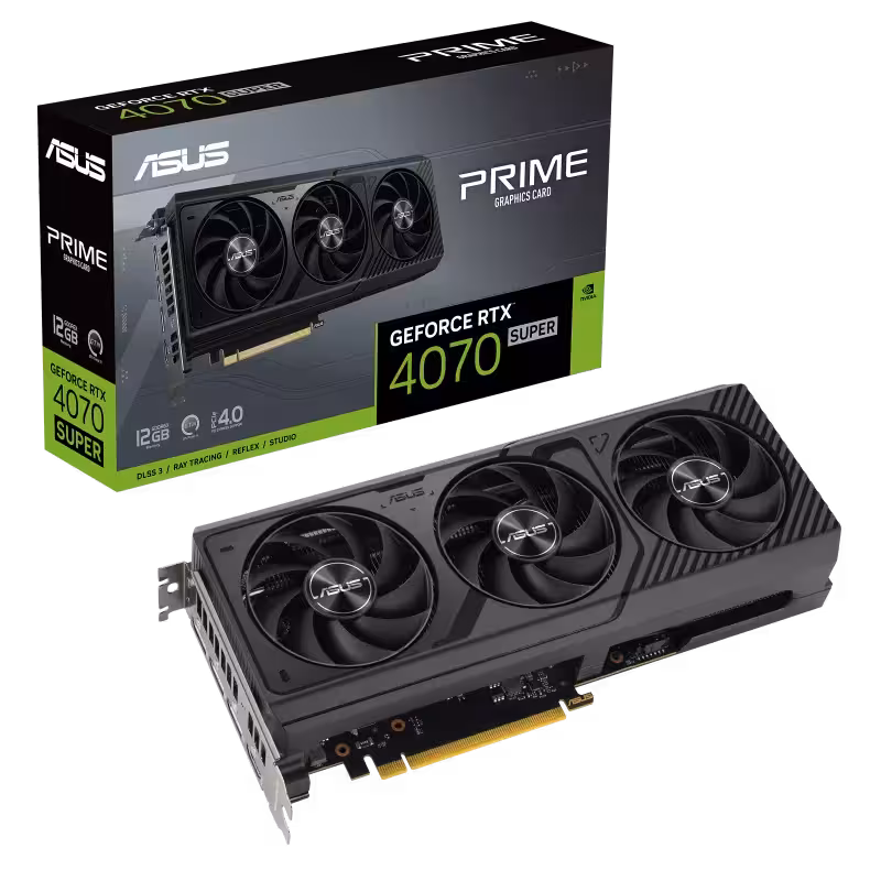 کارت گرافیک مدل RTX-4070 Super Prime OC 12GB Asus ایسوس