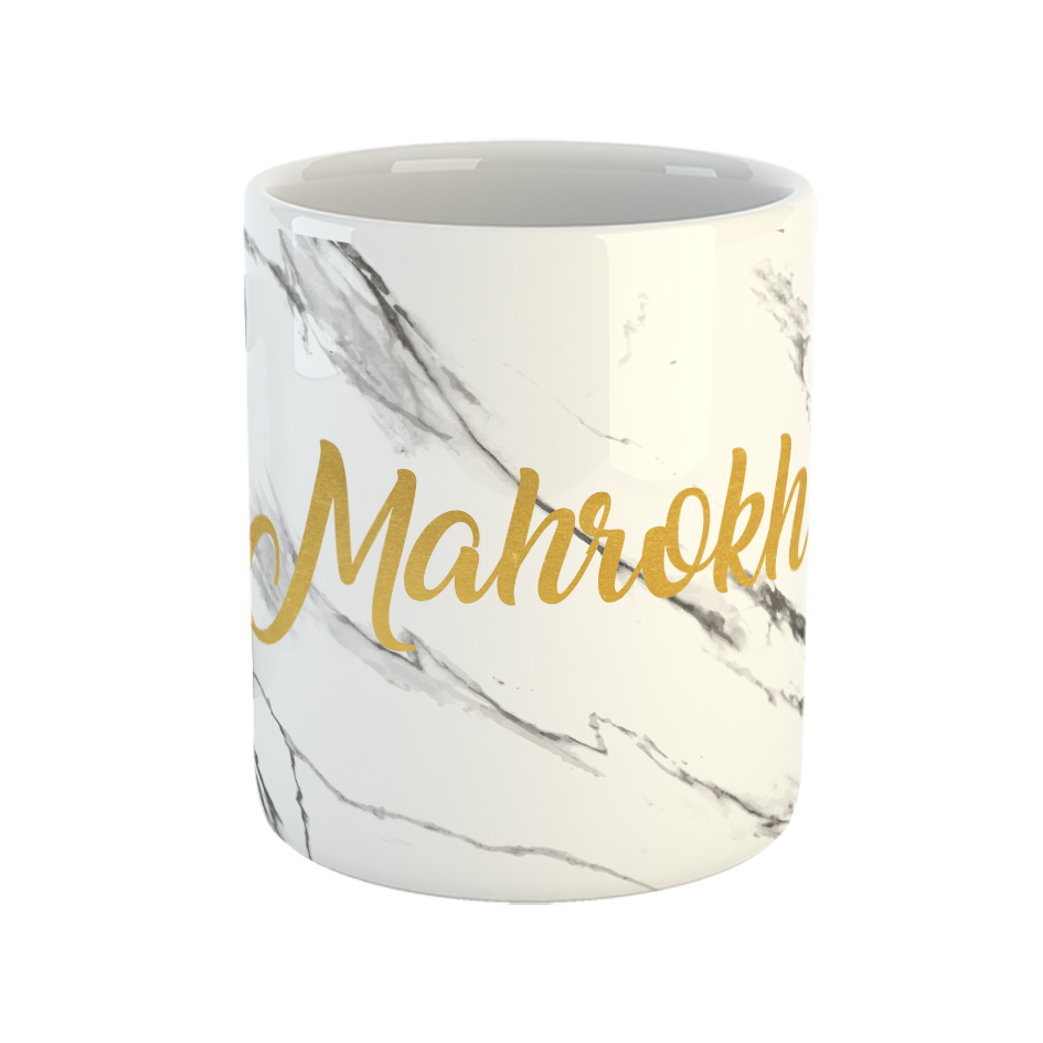 ماگ طرح مرمر مدل ماهرخ