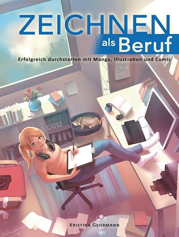 کتاب Zeichnen als Beruf: Erfolgreich durchstarten mit Manga, Illustration und Comic (زبان اصلی)