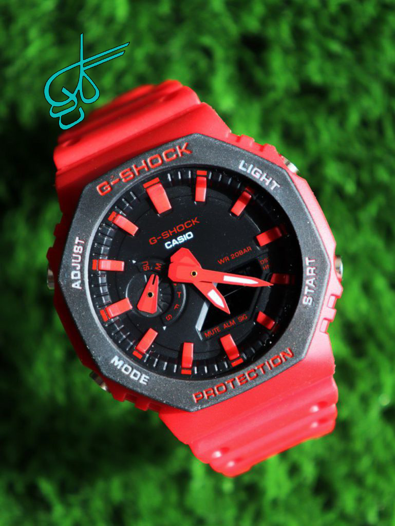 خرید ساعت اسپرت جی شاک دو زمانه ضدآب بند رابر کیفیت عالی کد 1917451 - ردگل