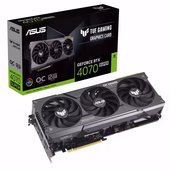 کارت گرافیک مدل RTX-4070 Super TUF Gaming OC 12GB Asus ایسوس