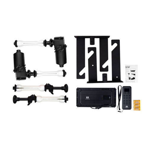 نگهدارنده فون برقی 2 تایی و ریموت نانلایت Nanlite BE‑2RS Background Support