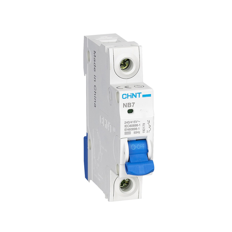 کلید مینیاتوری یک پل 50 آمپر چانت مدل NB7-C50-45K-1P