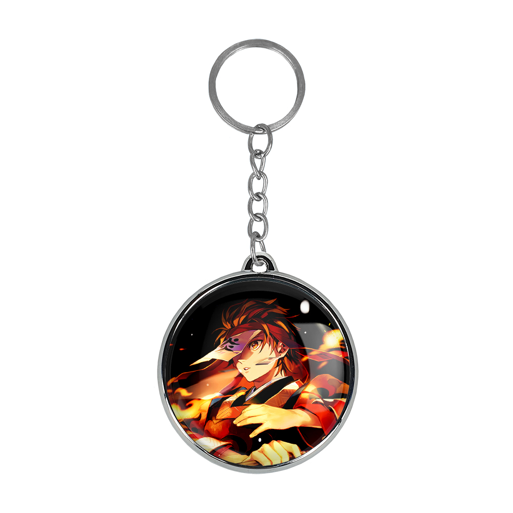 جاکلیدی خندالو طرح آکازا و رنگوکو و تانیجرو کامادو انیمه شیطان کش مدل دوطرفه کد 1145911456