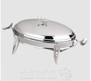 سوفله سوپ خوری یونیک نقره ای مدل UN-3829