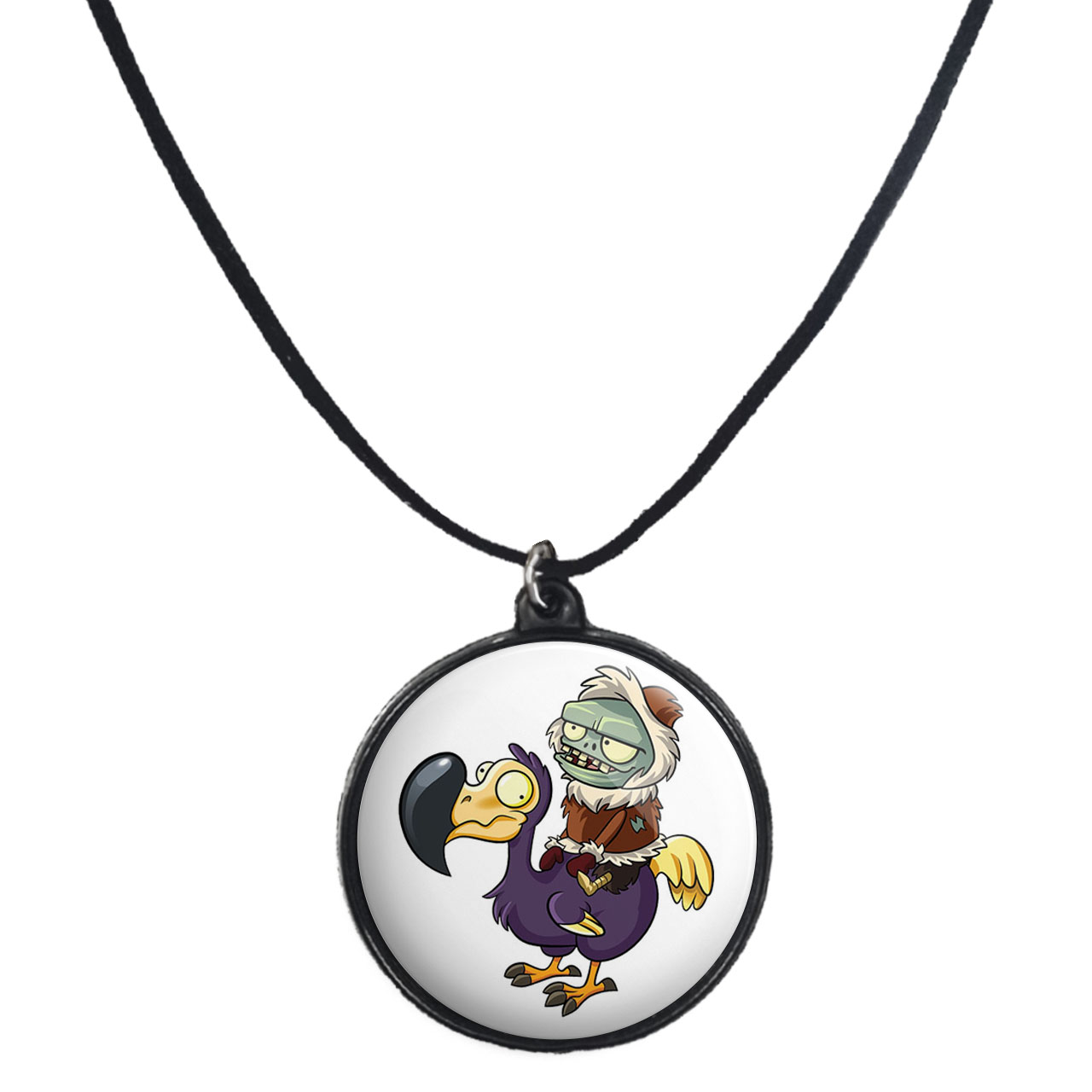 گردنبند پرمانه طرح Plants vs Zombies کد pmb.27944مدل دو طرفه