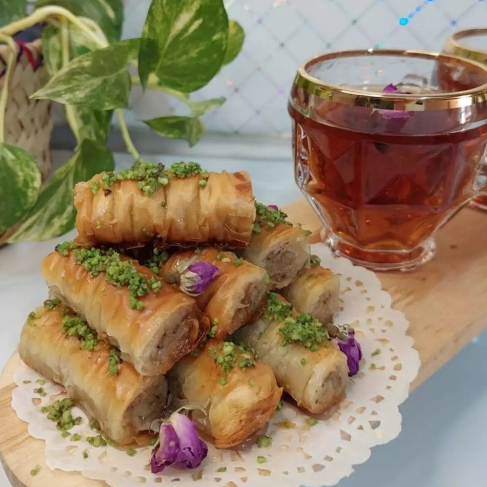 باقلوا مغزدار استانبولی خانگی 500 گرمی