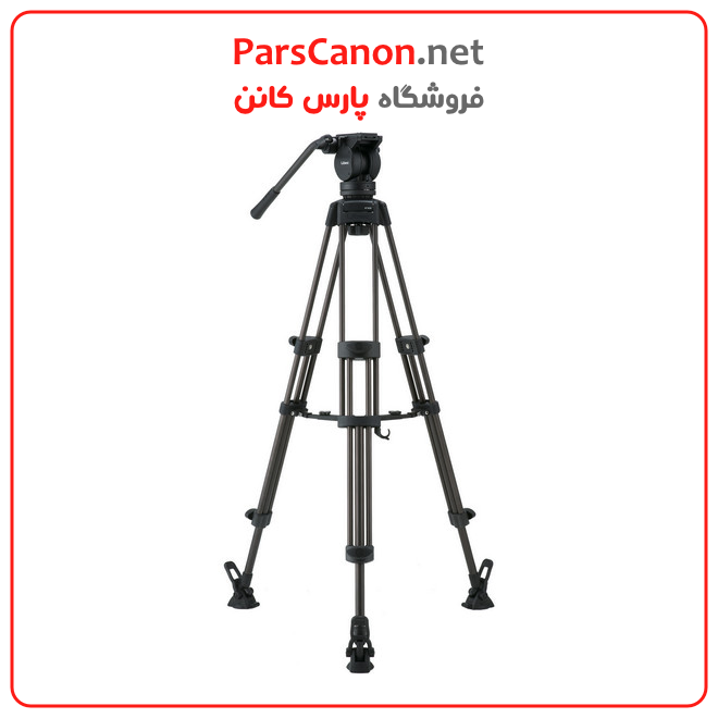 سه پایه فیلمبرداری لیبک مدل Libec LX5 M Tripod With Pan and Tilt Fluid Head and Mid-Level Spreader