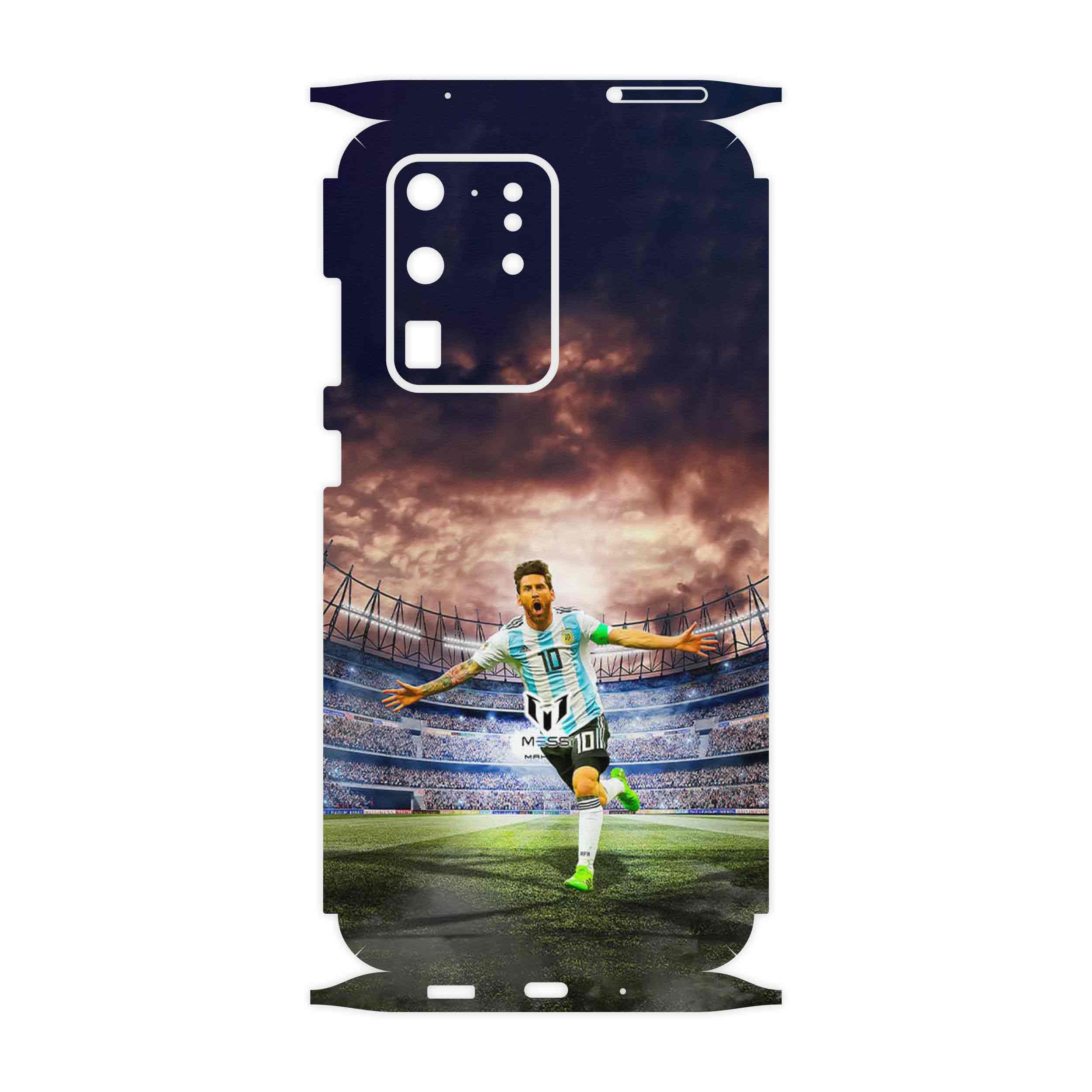 برچسب پوششی ماهوت مدل Lionel Messi 2-FullSkin مناسب برای گوشی موبایل سامسونگ Galaxy S20 Ultra