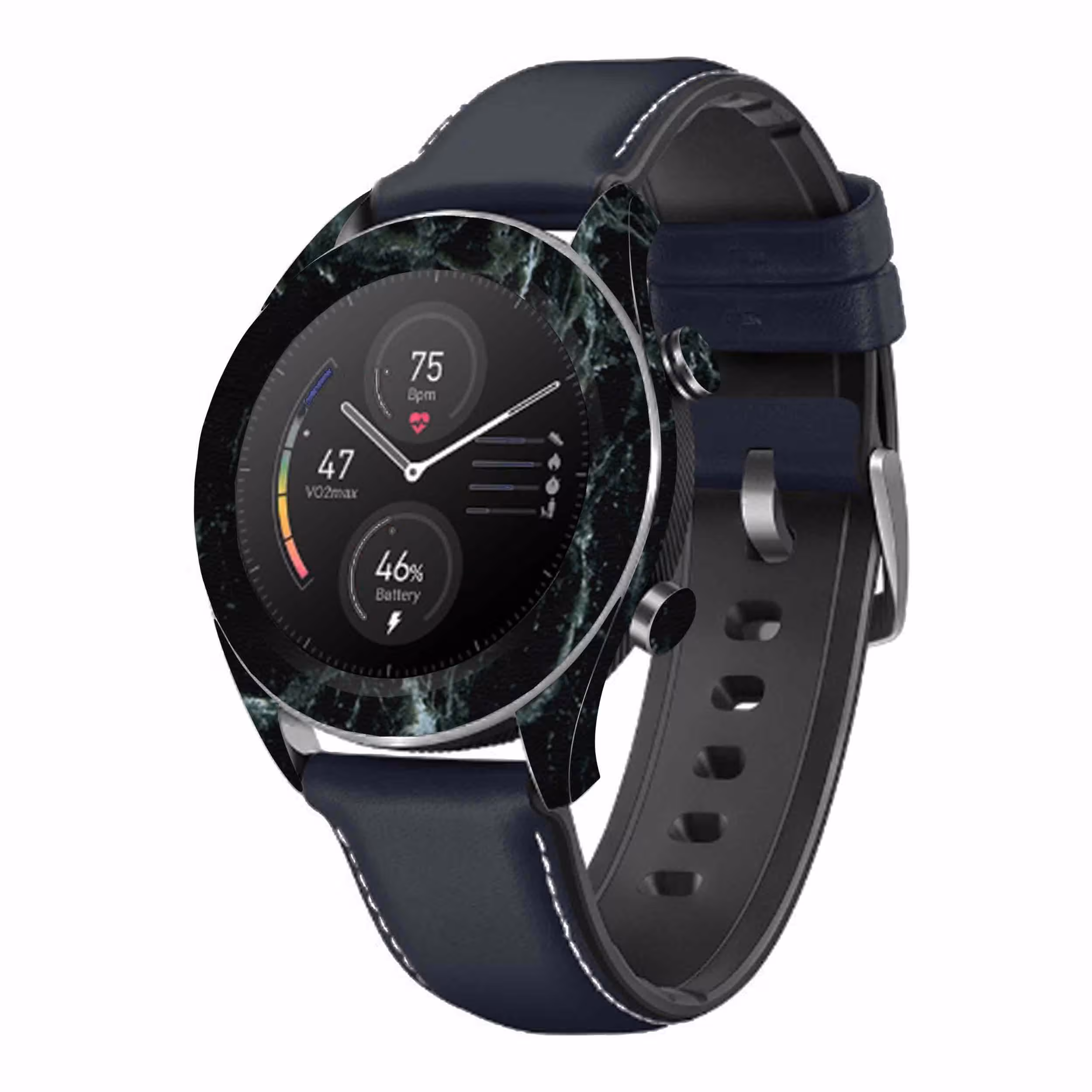 برچسب ماهوت طرح Graphite Green Marble مناسب برای ساعت هوشمند آنر watch magic