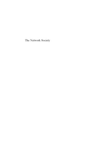 خرید و دانلود نسخه کامل کتاب The Network Society: A Cross-Cultural Perspective