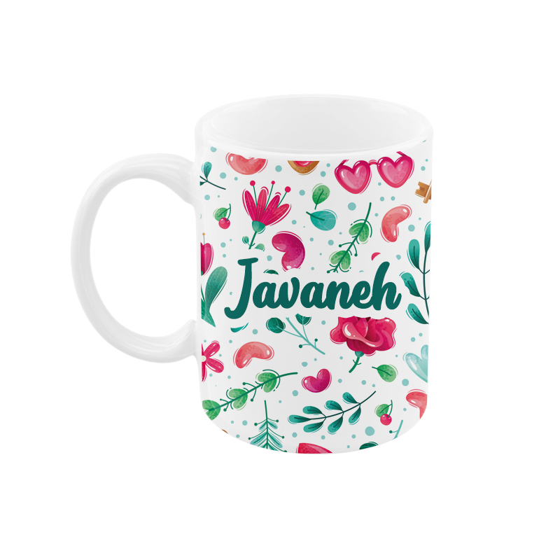 ماگ رژارت مدل اسم جوانه