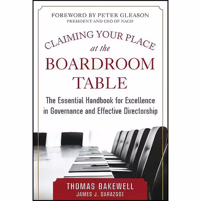 کتاب زبان اصلی Claiming Your Place at the Boardroom Table