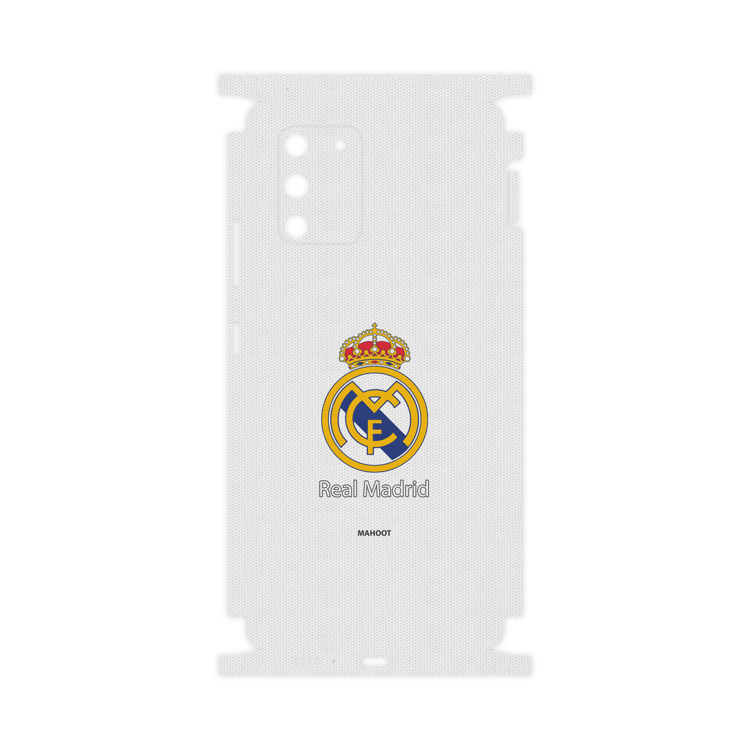برچسب پوششی ماهوت مدل REAL-MADRID-FC-FullSkin مناسب برای گوشی موبایل سامسونگ Galaxy S10 Lite