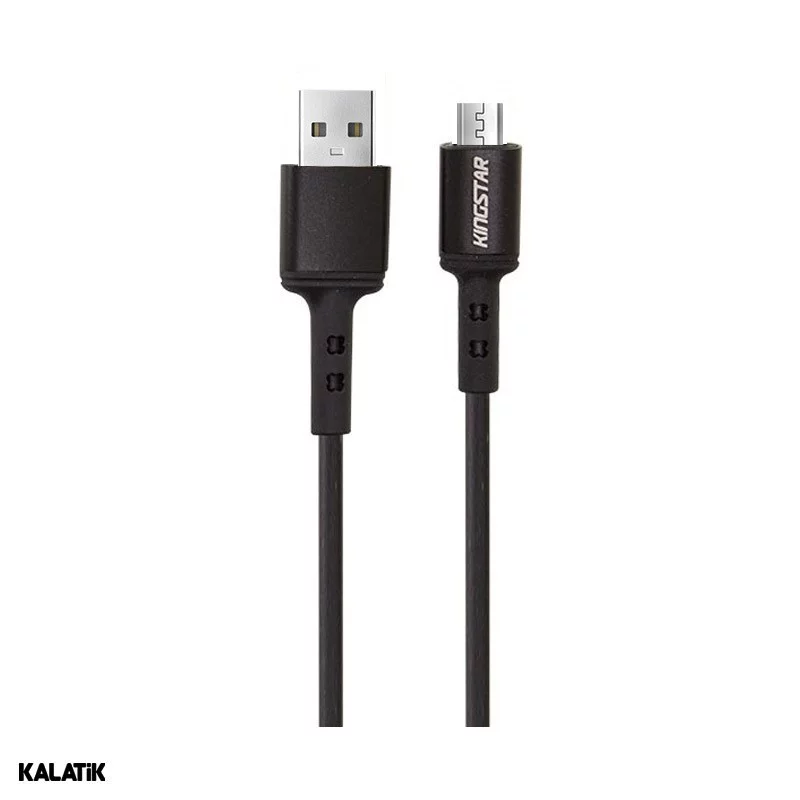 کابل تبدیل USB Type-A به Micro USB کینگ استار مدل K72A به طول 1.1 متر