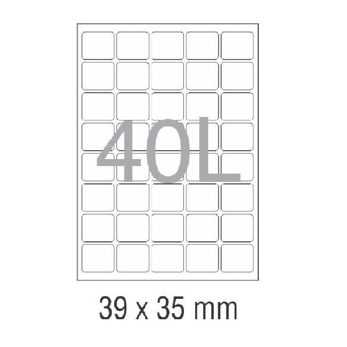 کاغذ پشت چسب دار A4 برش خورده نواجت مدل 40L