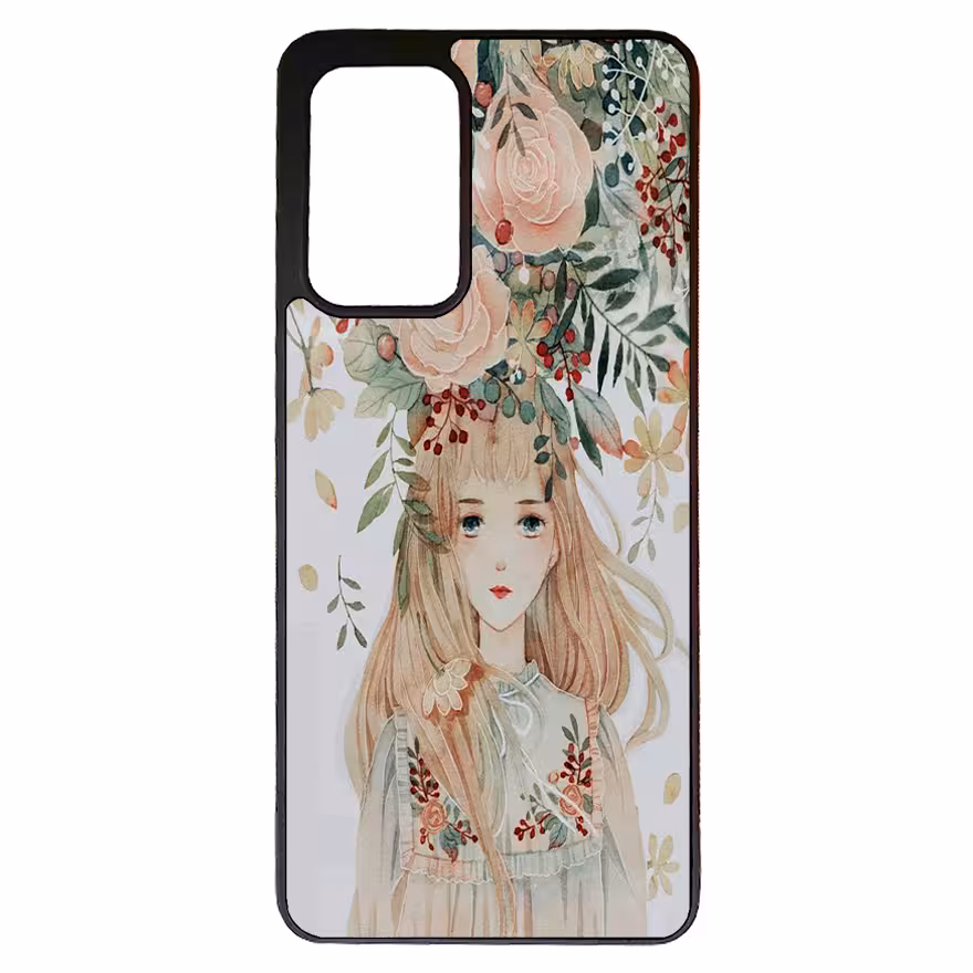 کاور طرح دختر کد 1146 مناسب برای گوشی موبایل سامسونگ galaxy a52