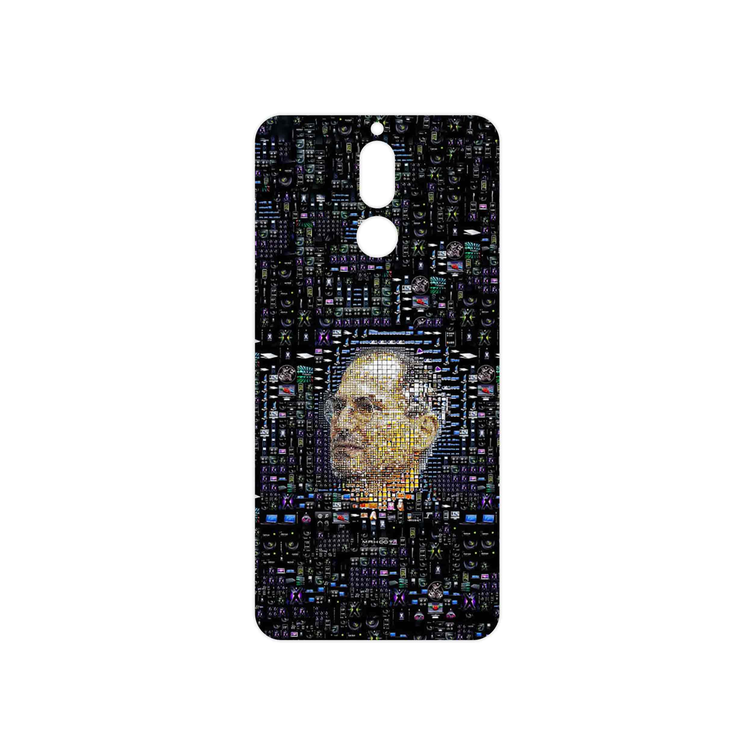 برچسب پوششی ماهوت مدل 2 Collage of Steve Jobs مناسب برای گوشی موبایل هوآوی Mate 10 Lite