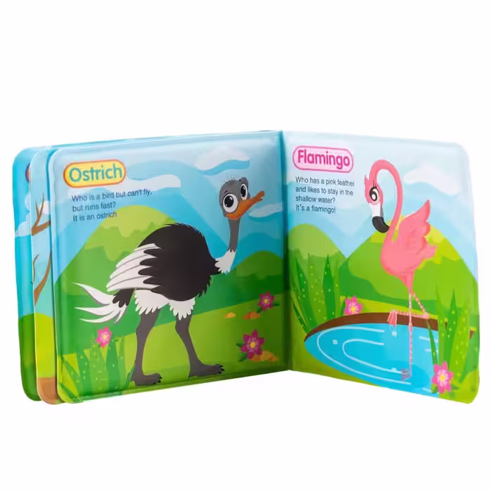 کتاب حمام کودک مدل Bird Kingdom | چاوه