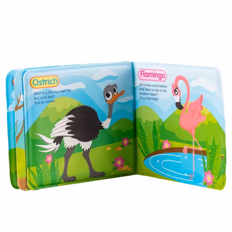 کتاب حمام کودک مدل Bird Kingdom | چاوه
