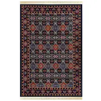 گلیم ماشینی جزیره طرح زرندی