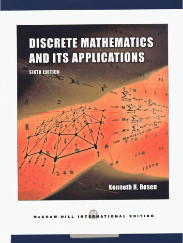 خرید و دانلود نسخه کامل کتاب Discrete Mathematics and Its Applications, 6th edition