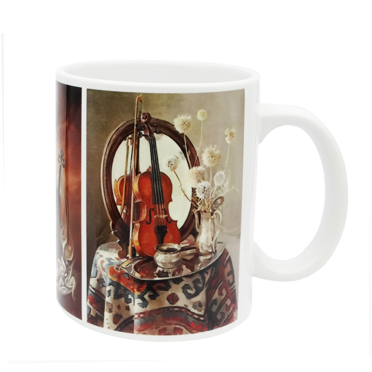 ماگ طرح سنتی ویولون کد MD18