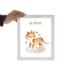 تابلو کودک و نوزاد الفاپ مدل حیوانات کد Star Animals 006 مجموعه 6 عددی