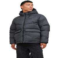 کاپشن مشکی مردانه Jack Jones مانتو Jorvesterbro Puffer 12238849 Jack &amp; Jones