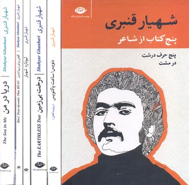 پنج کتاب از شاعر شهیار قنبری