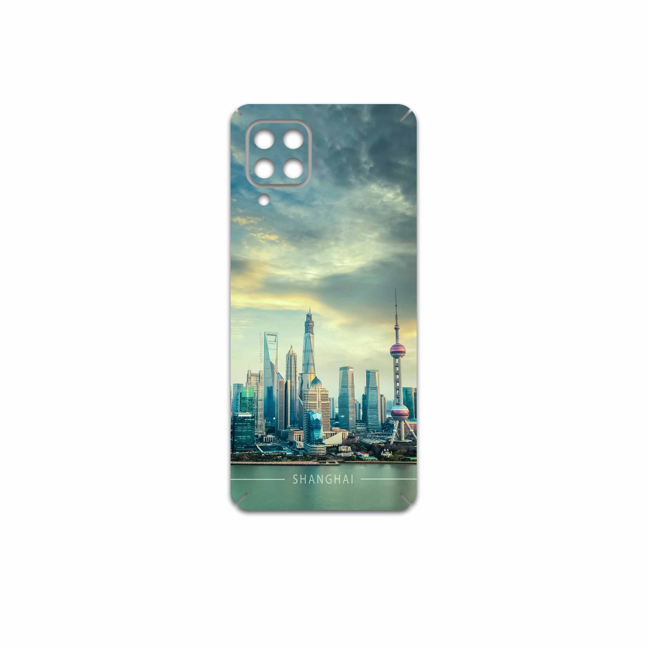 برچسب پوششی ماهوت مدل Shanghai-City مناسب برای گوشی موبایل سامسونگ Galaxy M32