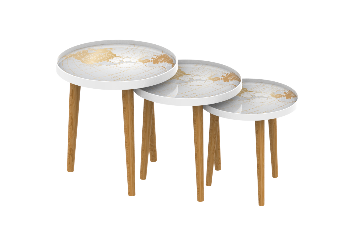میز عسلی شوبرت کد 4101E