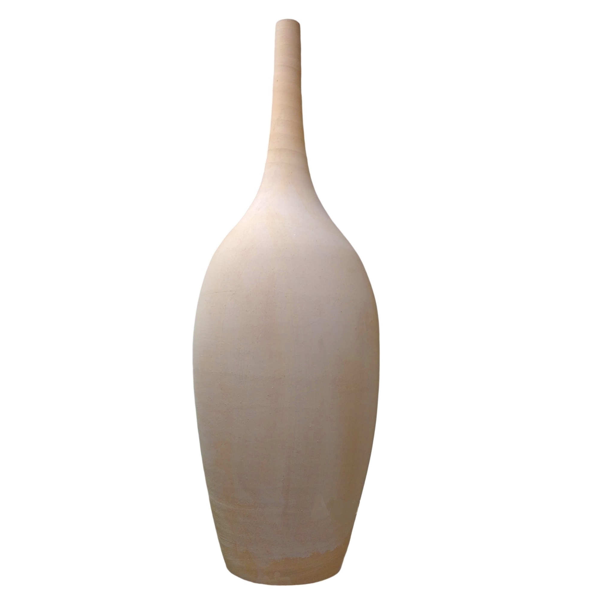 گلدان سفالی مدل مینیمال خام کد f200