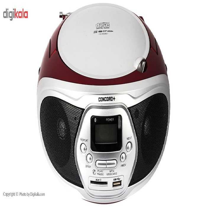 پخش کننده قابل حمل کنکورد پلاس مدل PA-M529BT