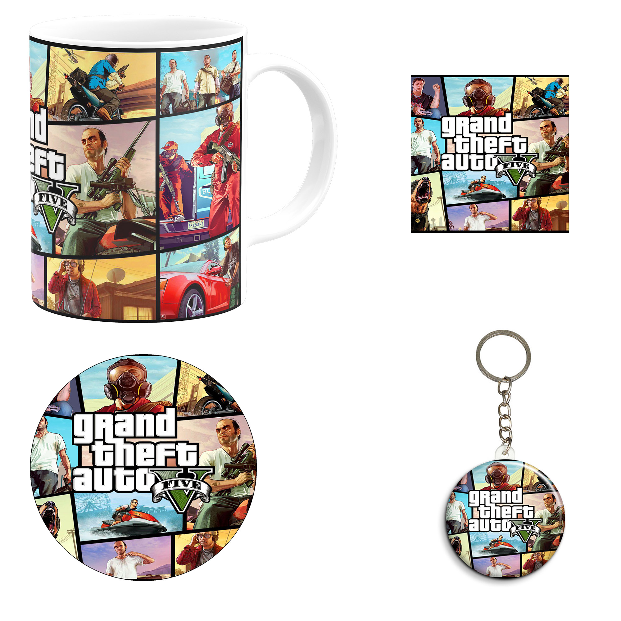 ست هدیه ماگ طرح بازی GTA کد M3
