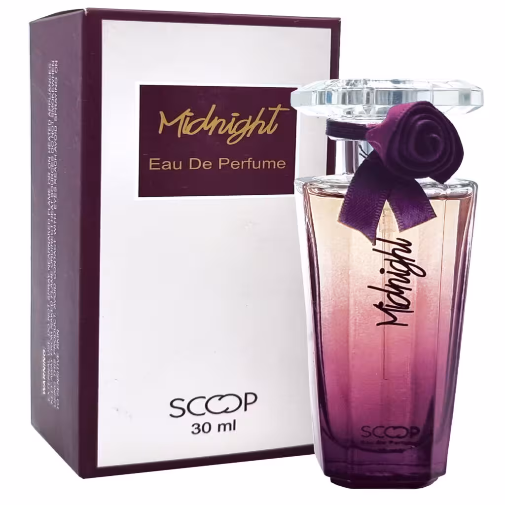 عطر جیبی زنانه اسکوپ مدل لانکوم میدنایت رز حجم 30 میلی لیتر