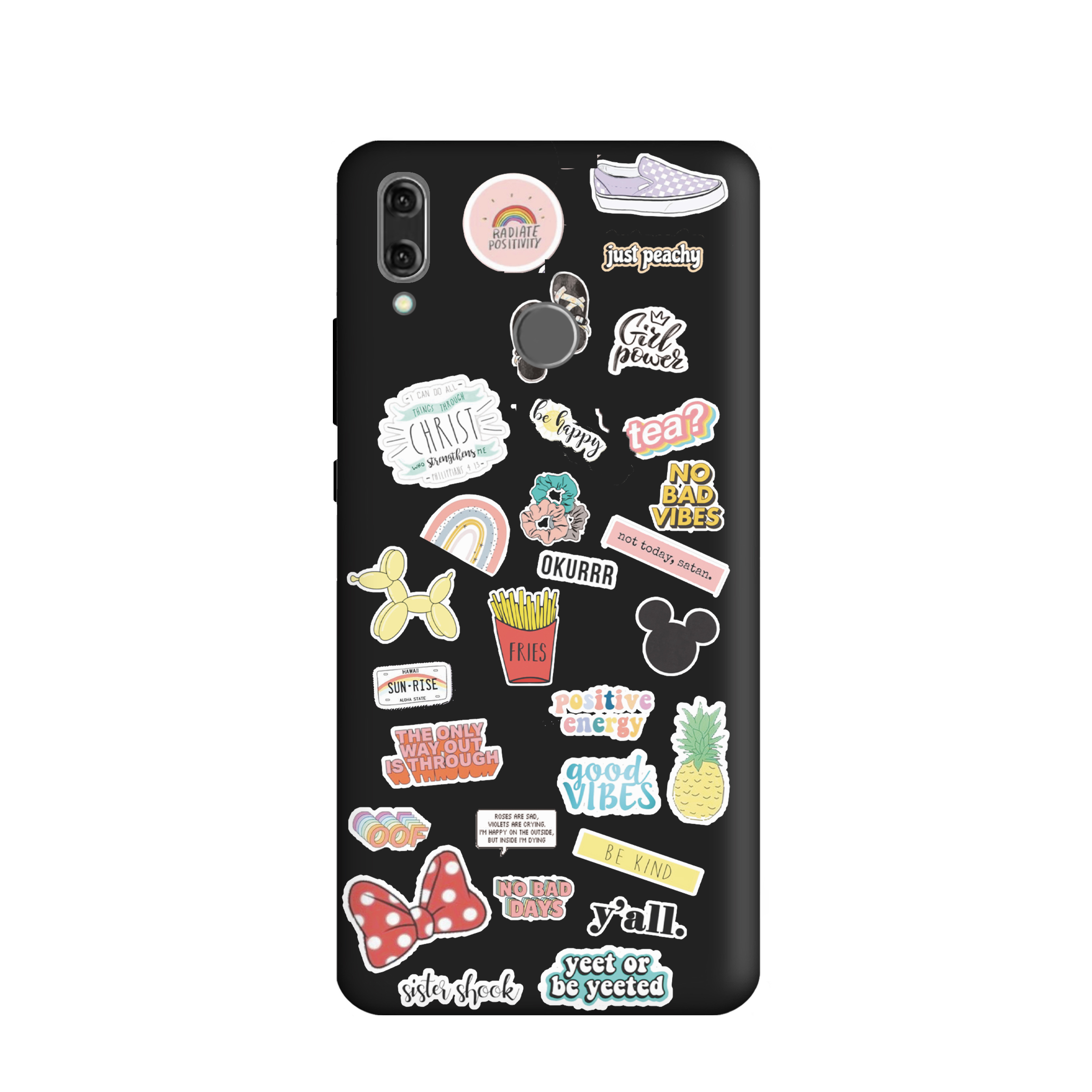 کاور طرح دخترانه فانتزی  کد u4050 مناسب برای گوشی موبایل هوآوی Y9 2019